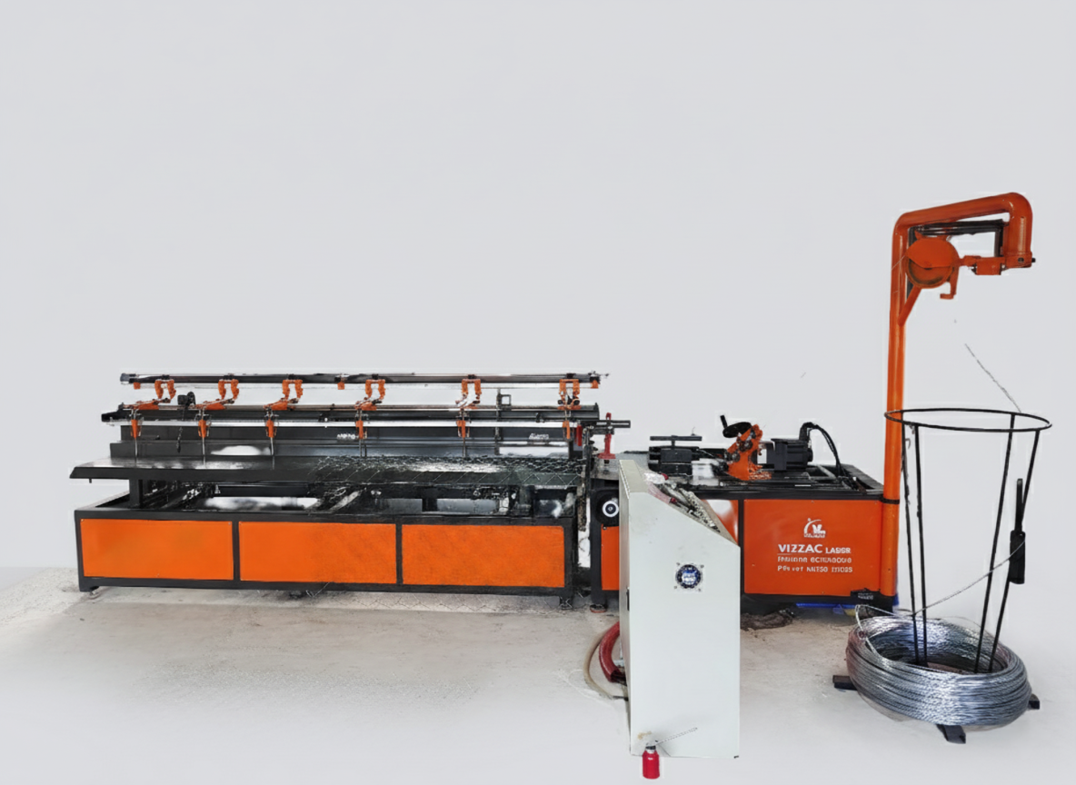 Semi – Automatic Single Wire Chain Link Fencing Machine